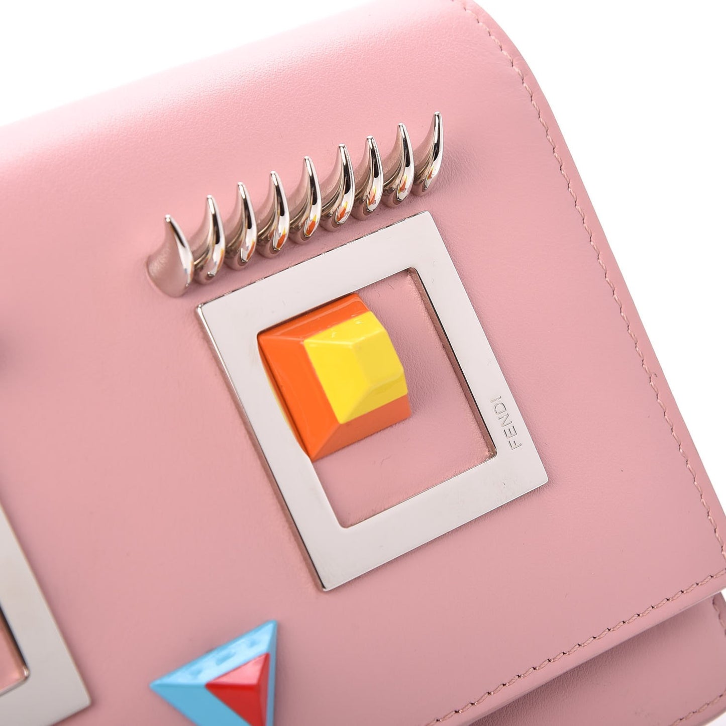 Vitello Century Hypnoteyes Tube Wallet On Chain Bubblegum