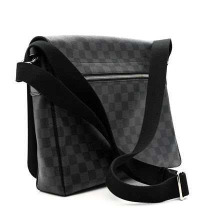 Louis Vuitton Damier Graphite District MM 3 of 9