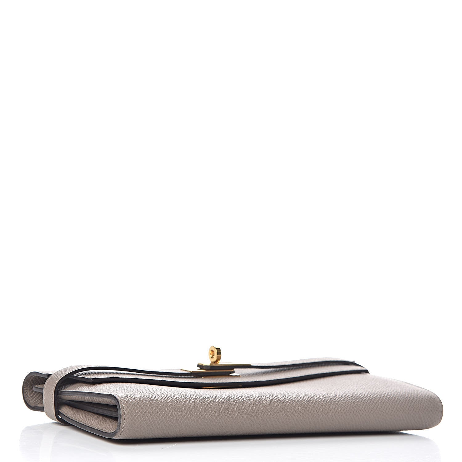 Hermes Epsom Kelly Longue Wallet Gris Asphalte 4 of 8