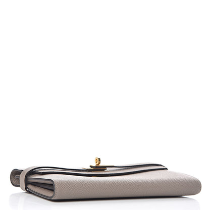 Hermes Epsom Kelly Longue Wallet Gris Asphalte 4 of 8
