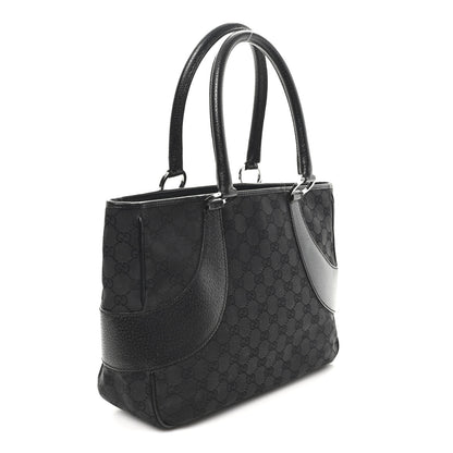 Gucci Monogram Shoulder Bag Black 3 of 10