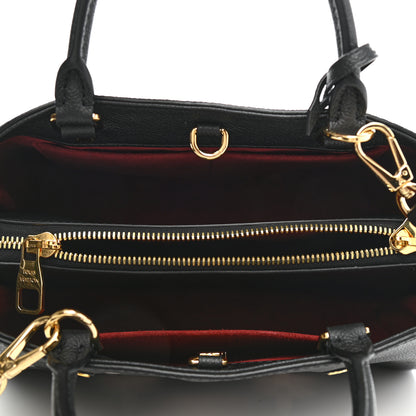 Louis Vuitton Empreinte Monogram Giant Montaigne BB Black Beige 5 of 11