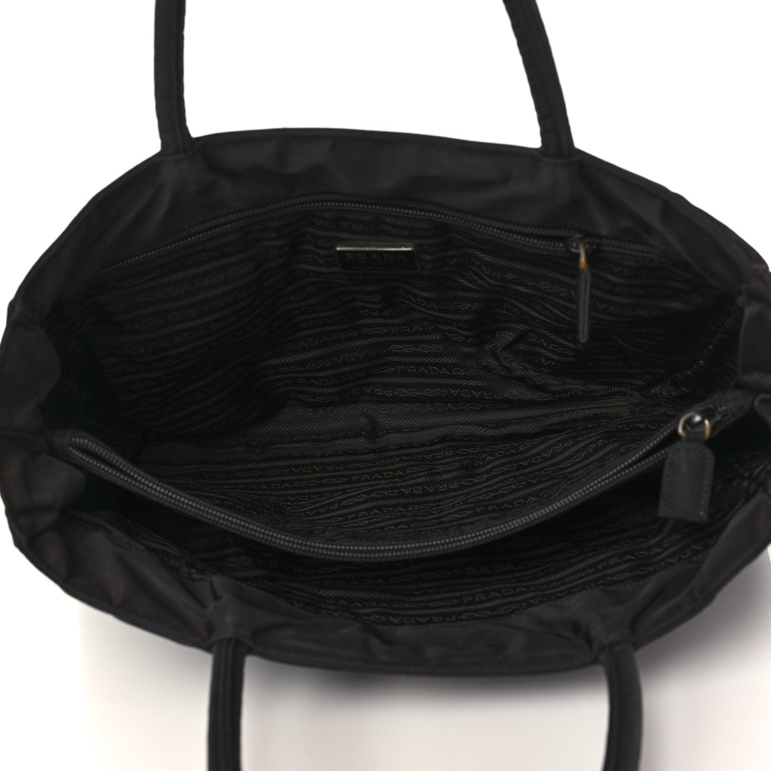 Prada Tessuto Nylon Tote Black 4 of 6