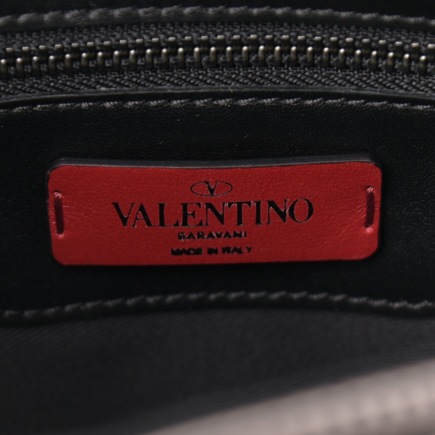 Valentino Garavani Metallic PVC Candystud Top Handle Bag Rutenio 6 of 9