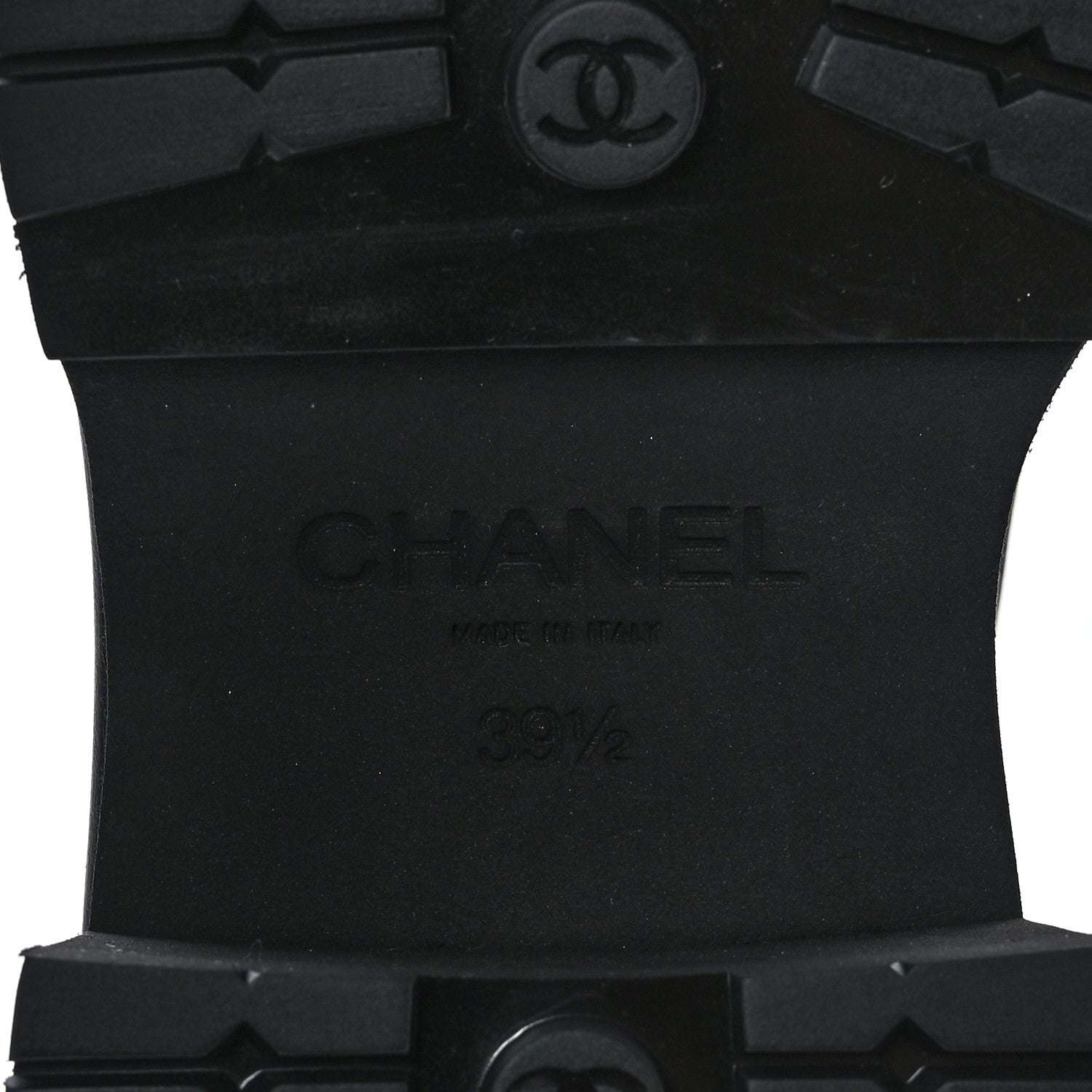 Chanel Calfskin Quilted CC Mocassin Loafers 39 Navy Blue 7 of 8