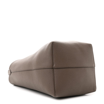 The Row Grained Calfskin Medium N/S Park Tote Taupe 4 of 11