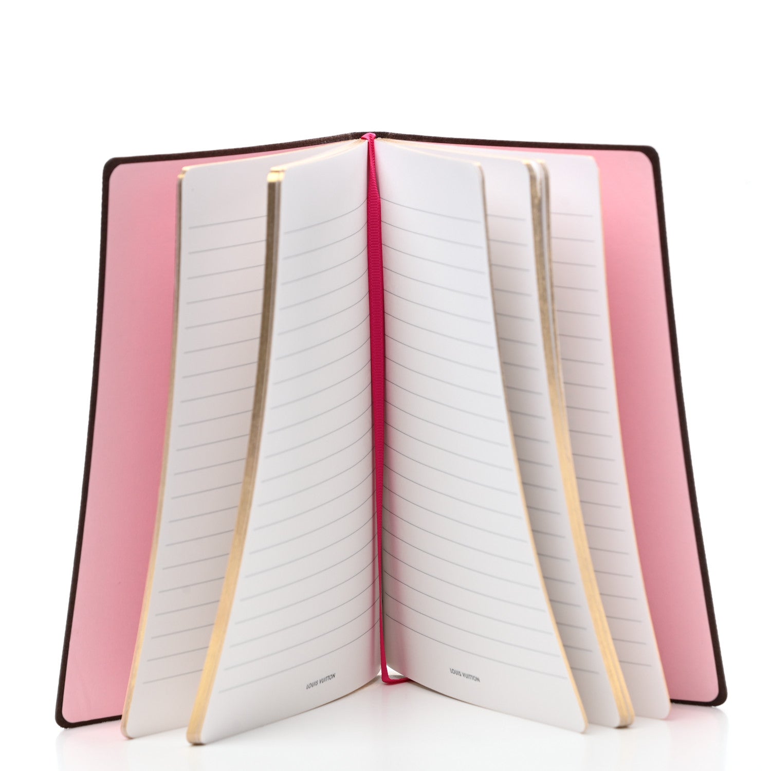 Louis Vuitton Monogram 2020 Christmas Animation Big Wheel Notebook MM Rose Ballerine 5 of 8