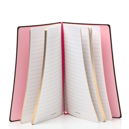 Louis Vuitton Monogram 2020 Christmas Animation Big Wheel Notebook MM Rose Ballerine 5 of 8