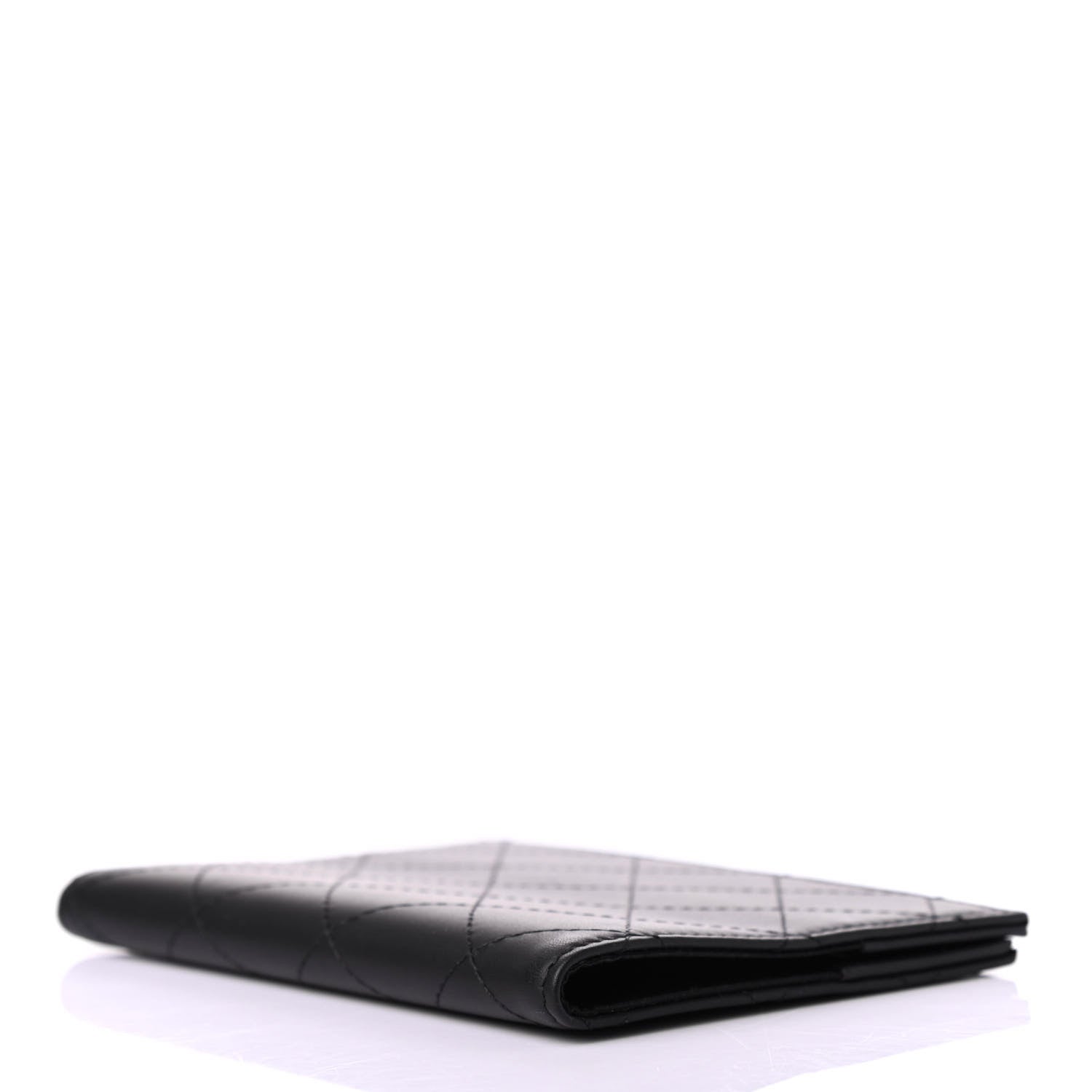 Chanel Quilted Passport Holder Black 3 of 4