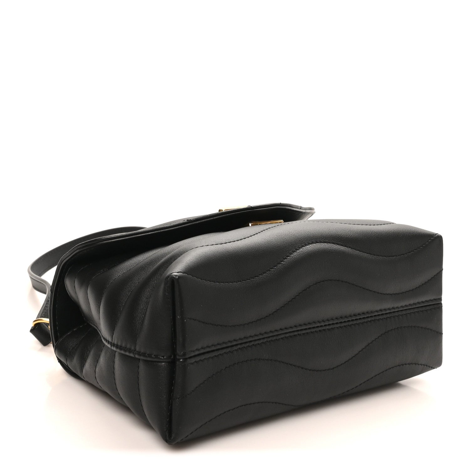 Louis Vuitton Calfskin Hold Me New Wave Black 4 of 9