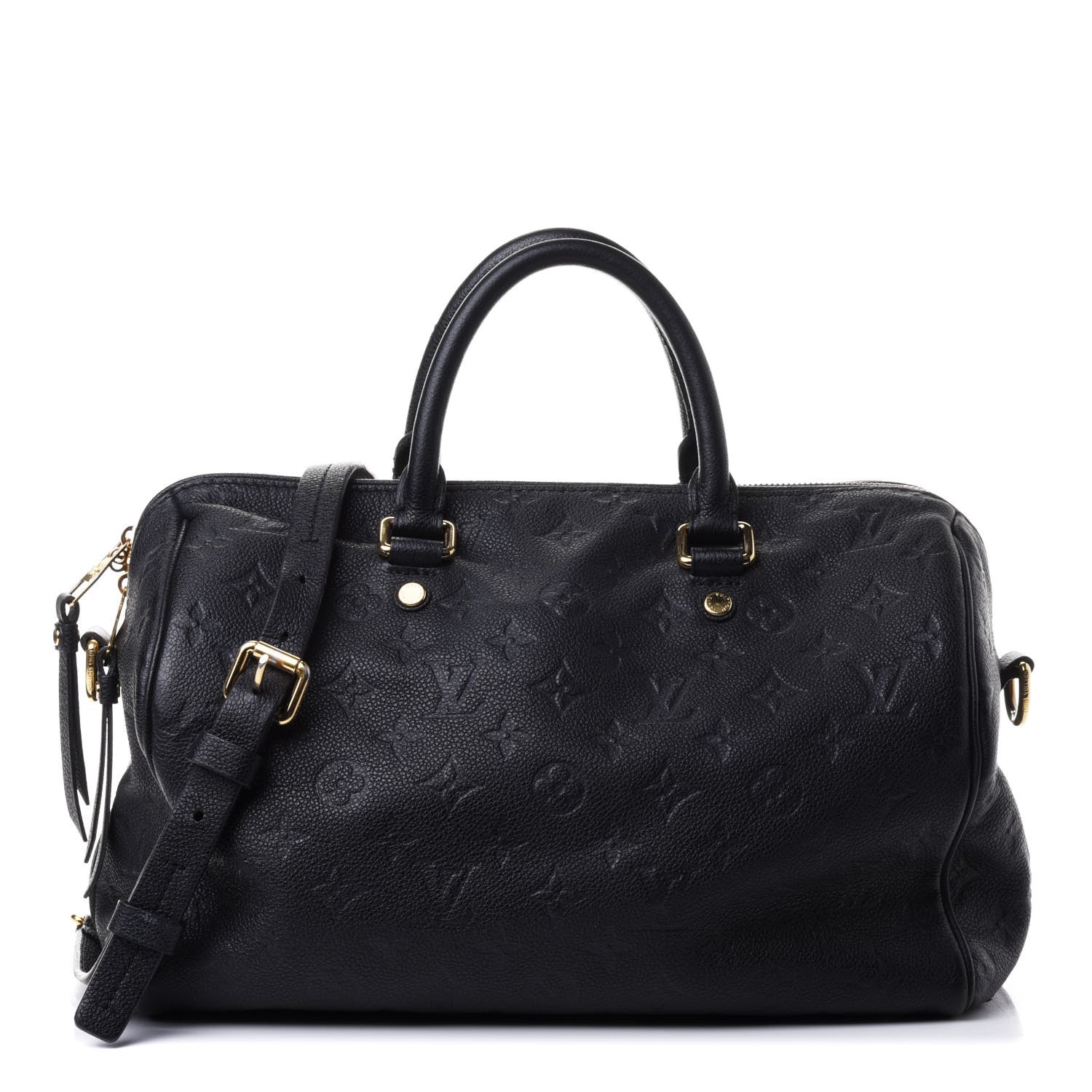 Louis Vuitton Empreinte Speedy Bandouliere 30 Black 1 of 13