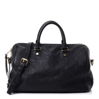 Louis Vuitton Empreinte Speedy Bandouliere 30 Black 1 of 13