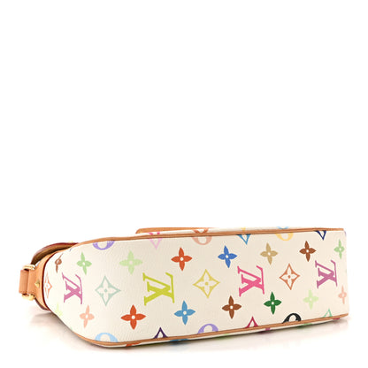 Louis Vuitton Monogram Multicolor Sologne White 4 of 9