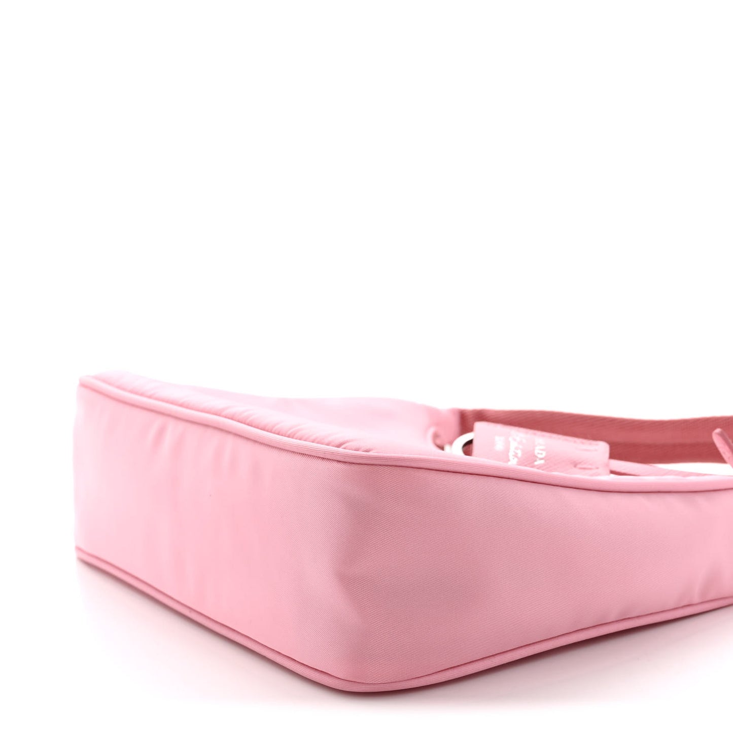 Tessuto Nylon Saffiano Mini Re-Edition 2000 Bag Rosa