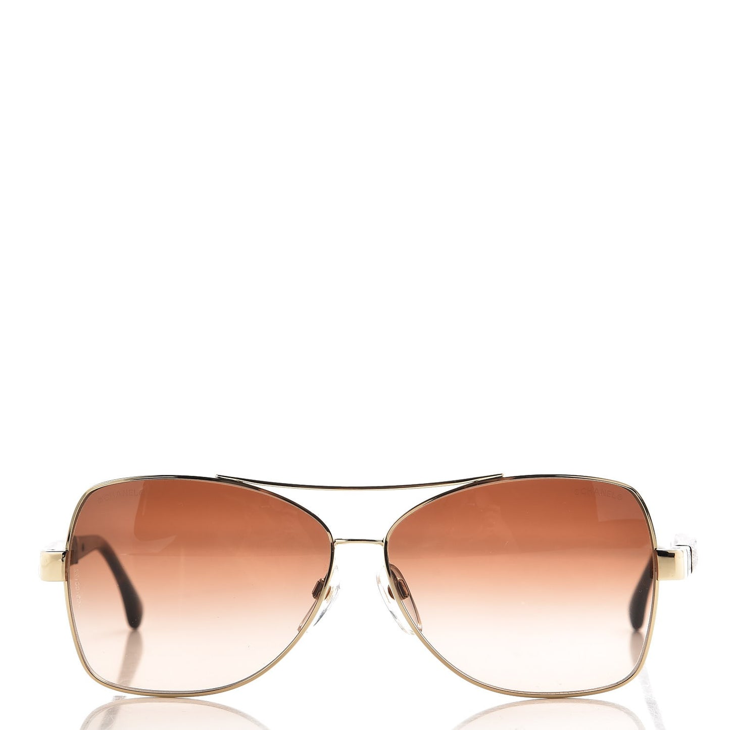 Pilot Quiltied Sunglasses 4196-Q Gold