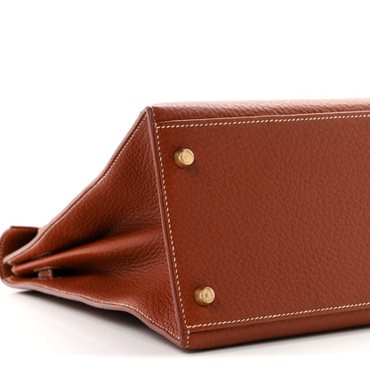 Hermes Ardennes Kelly Sellier 35 Noisette 9 of 10
