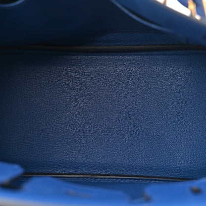 Hermes Togo Birkin 25 Bleu Royal 5 of 11