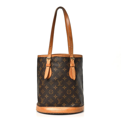 Louis Vuitton Monogram Petit Bucket 23 1 of 9