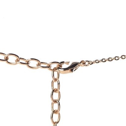 Louis Vuitton Nanogram Name Tag Necklace Gold 6 of 6
