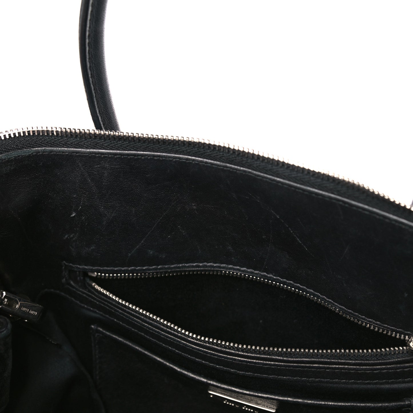 Nappa Matelasse Tote Black