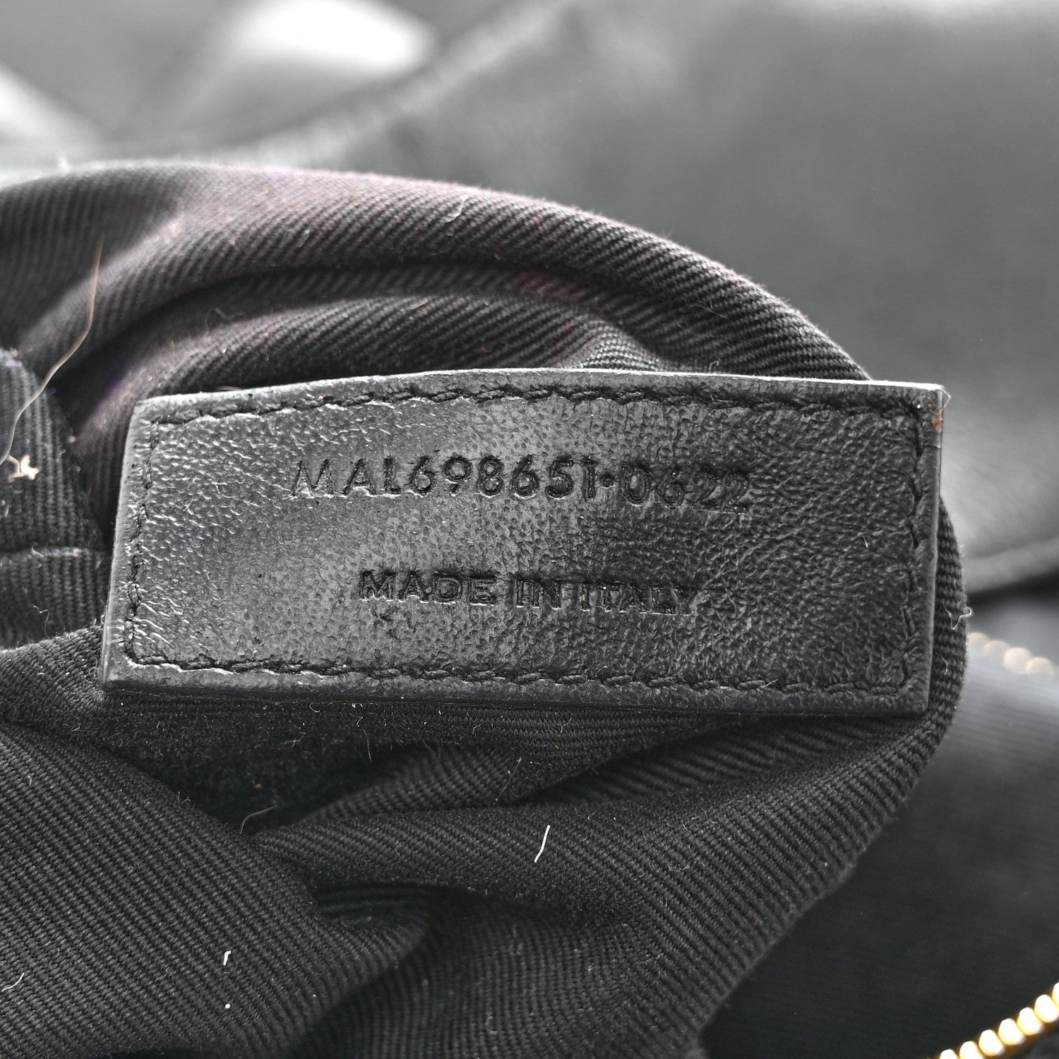 Saint Laurent Lambskin Quilted Maxi Icare Shopping Tote Black 7 of 14