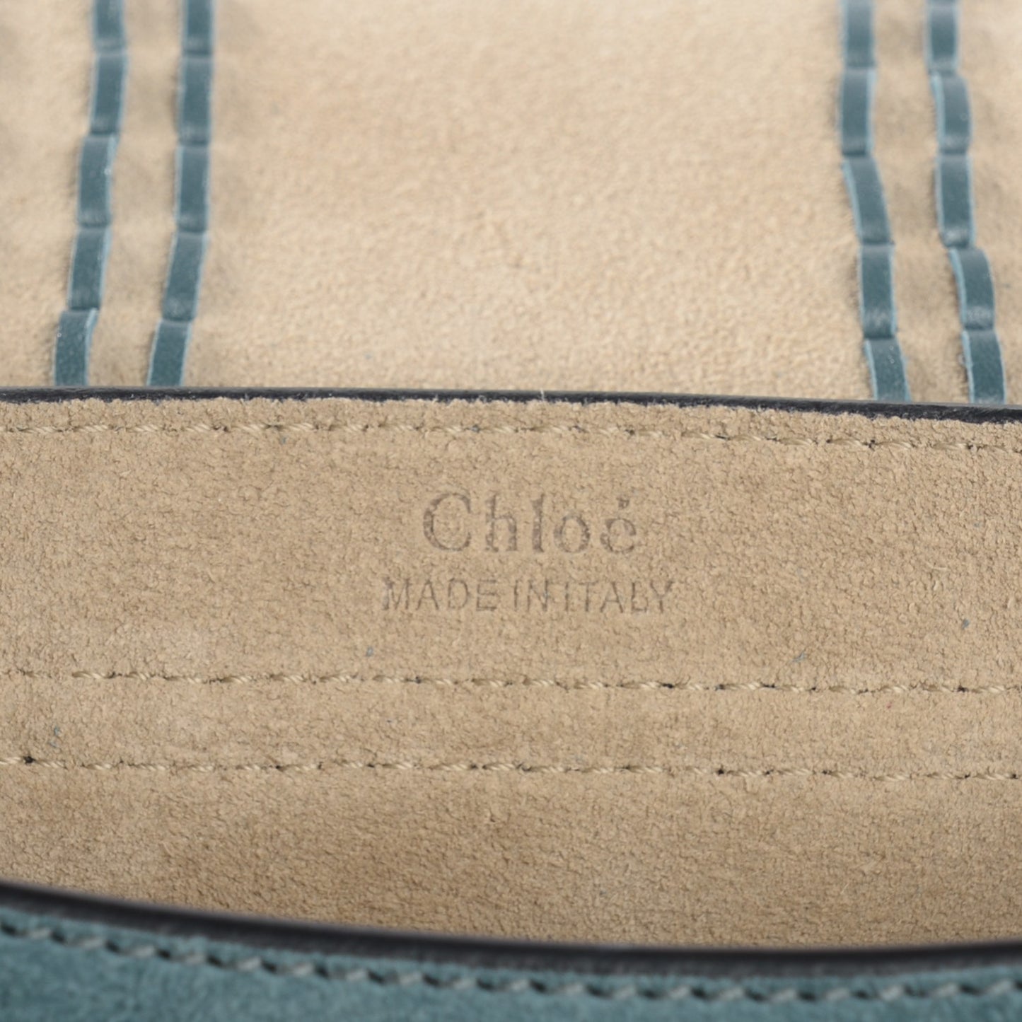Suede Calfskin Braided Mini Hudson Shoulder Bag Cloudy Blue
