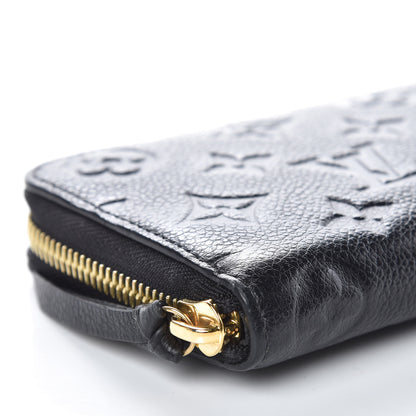 Louis Vuitton Empreinte Clemence Wallet Black 7 of 7