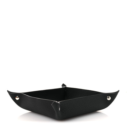 Hermes Taurillon Clemence Mises et Relances Change Tray Black 4 of 8