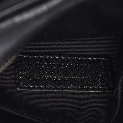 Saint Laurent Lambskin Monogram Lou Belt Bag Black 7 of 7