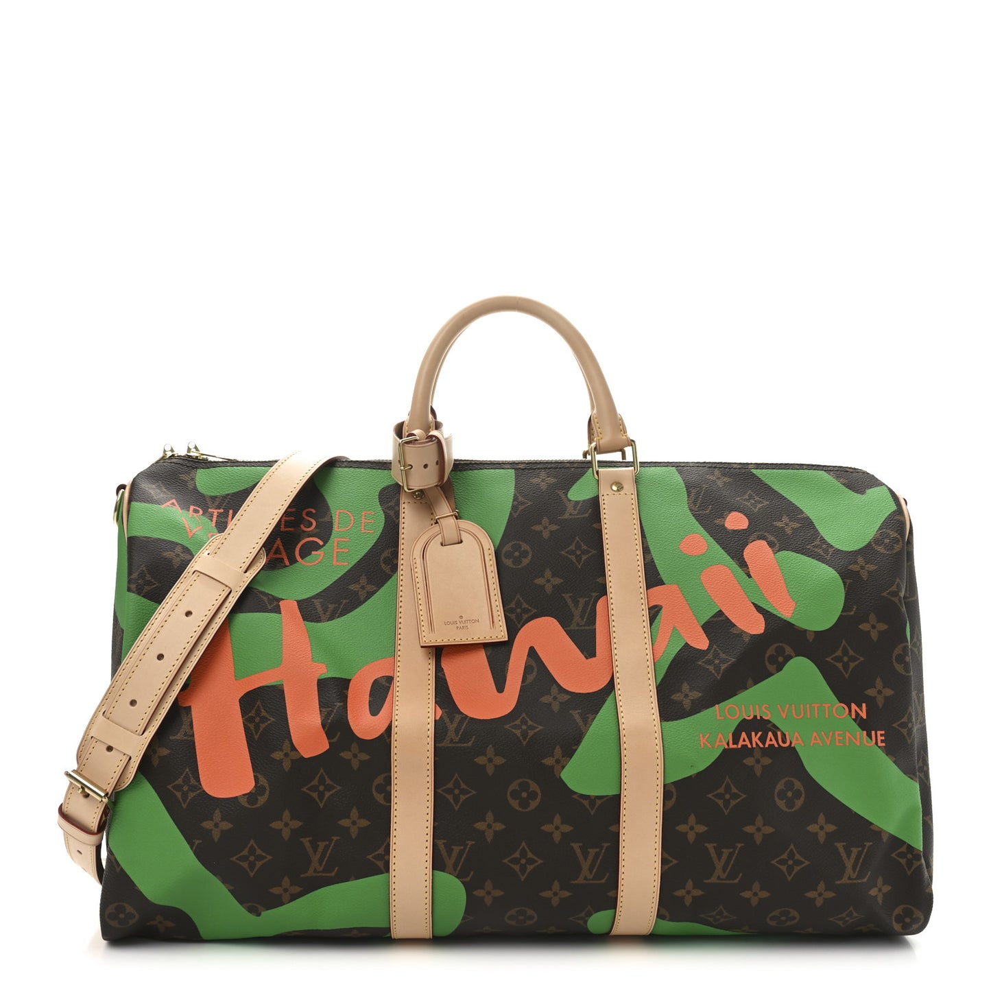 Monogram Tahitienne Hawaii Keepall Bandouliere 50