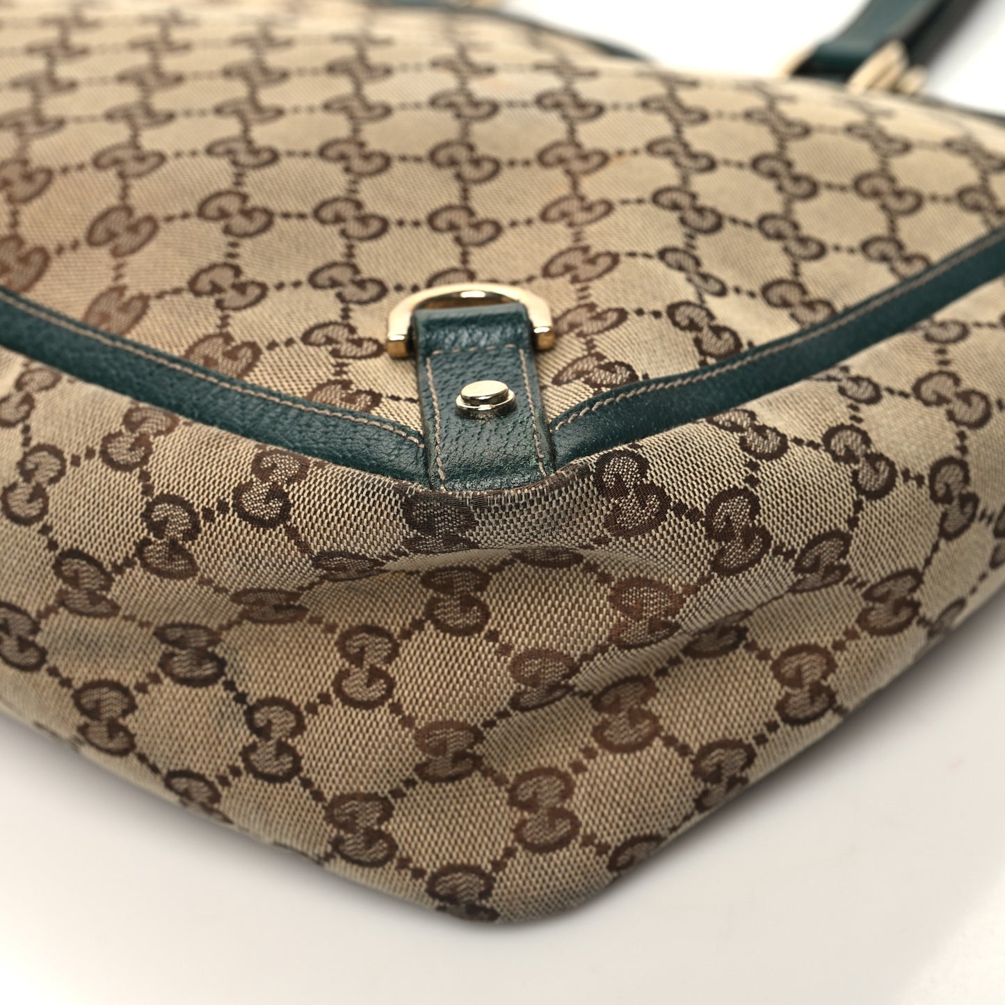 Monogram Large Abbey Tote Green