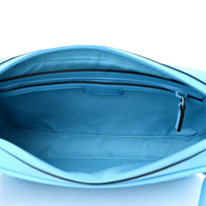 Gucci Rubber Effect Monogram GG Crossbody Bag Bright Blue 5 of 9