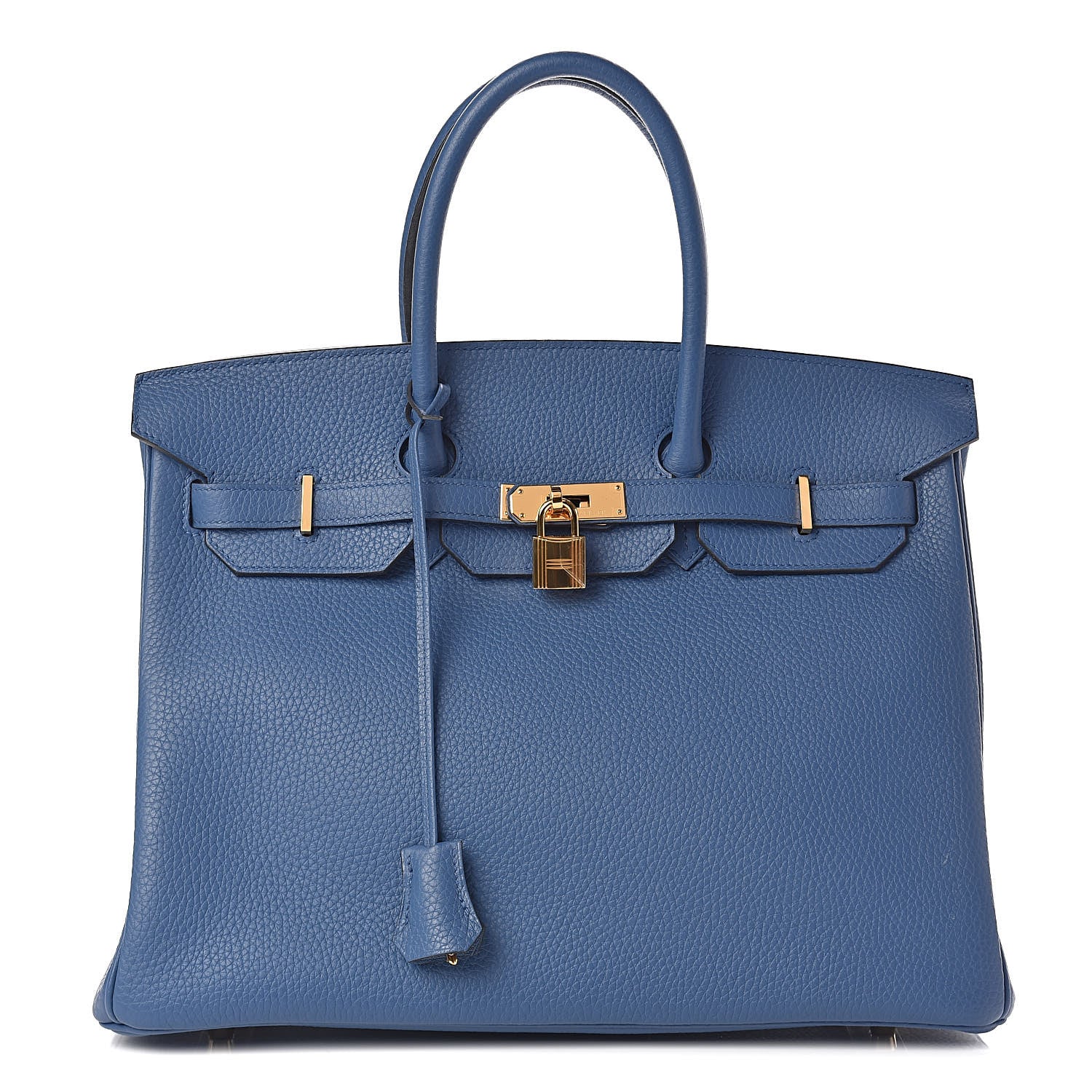 Hermes Togo Birkin 35 Bleu Agate 1 of 11