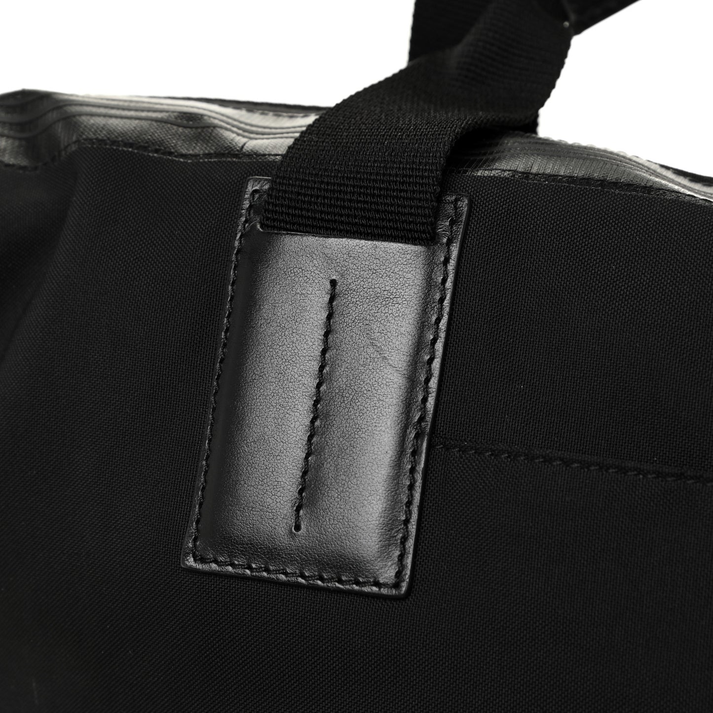 HOMME Nylon Messenger Bag Black