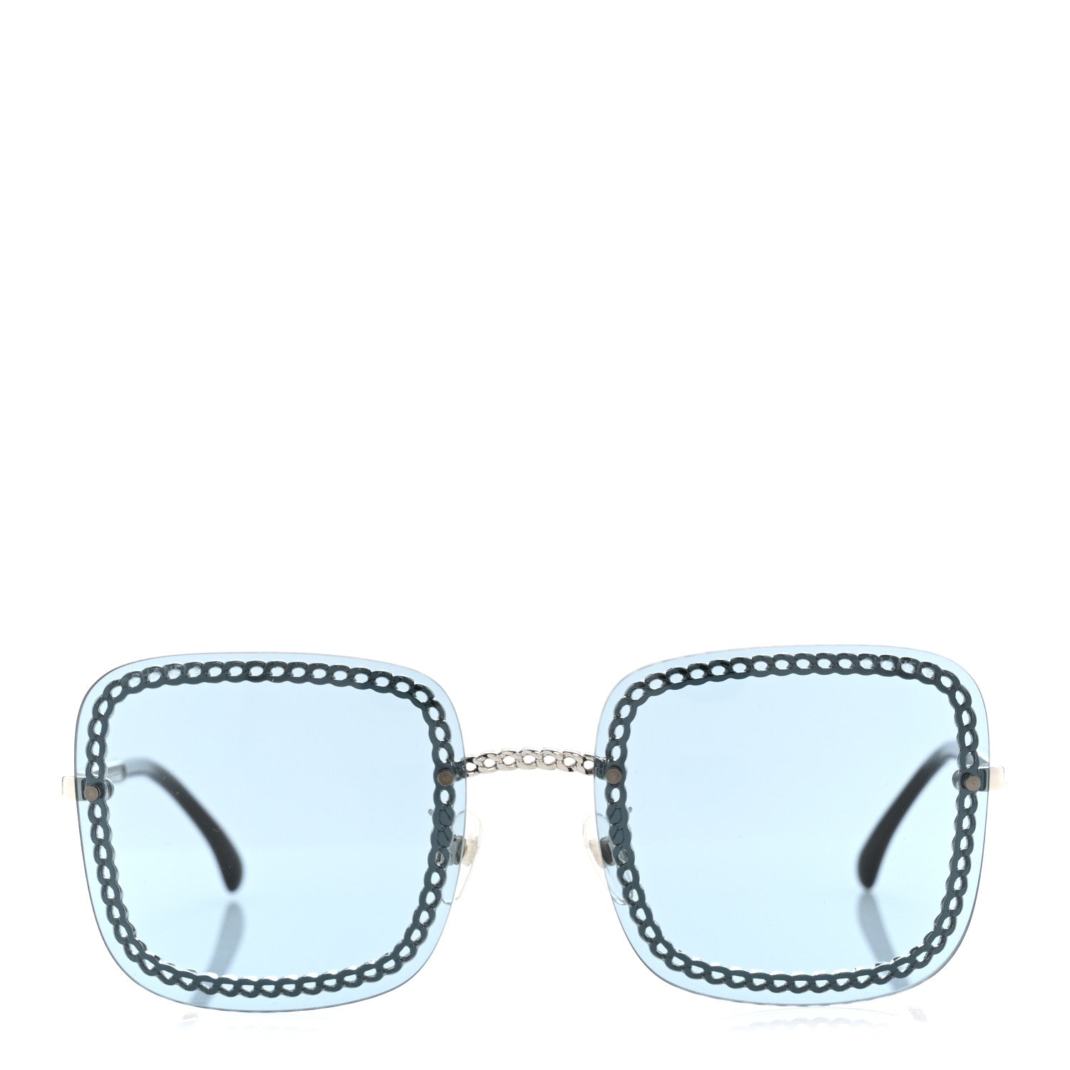 Chanel Chain Square Sunglasses 4244 Blue 4 of 8