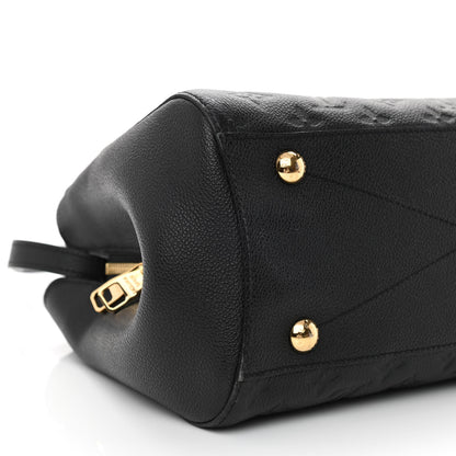 Louis Vuitton Empreinte Montaigne MM Black 9 of 10