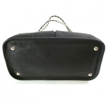 Chanel Leather Natural Beauty Tote Black 4 of 11