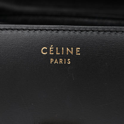 Celine Box Calfskin Small Classic Box Flap Bag Black 6 of 13