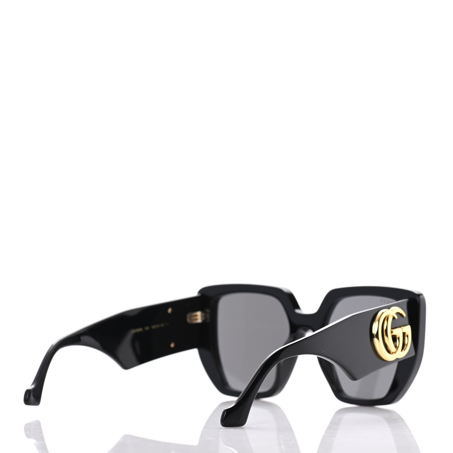 Gucci Acetate Square Frame Sunglasses GG0956S Black 4 of 9