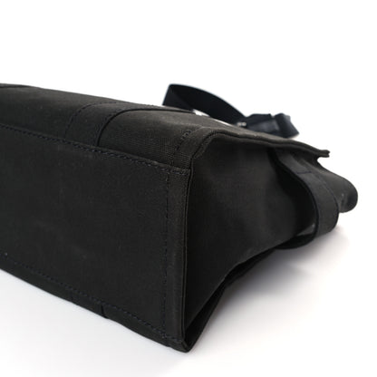 Marc Jacobs Cotton Canvas Medium The Traveler Tote Bag Black 9 of 9