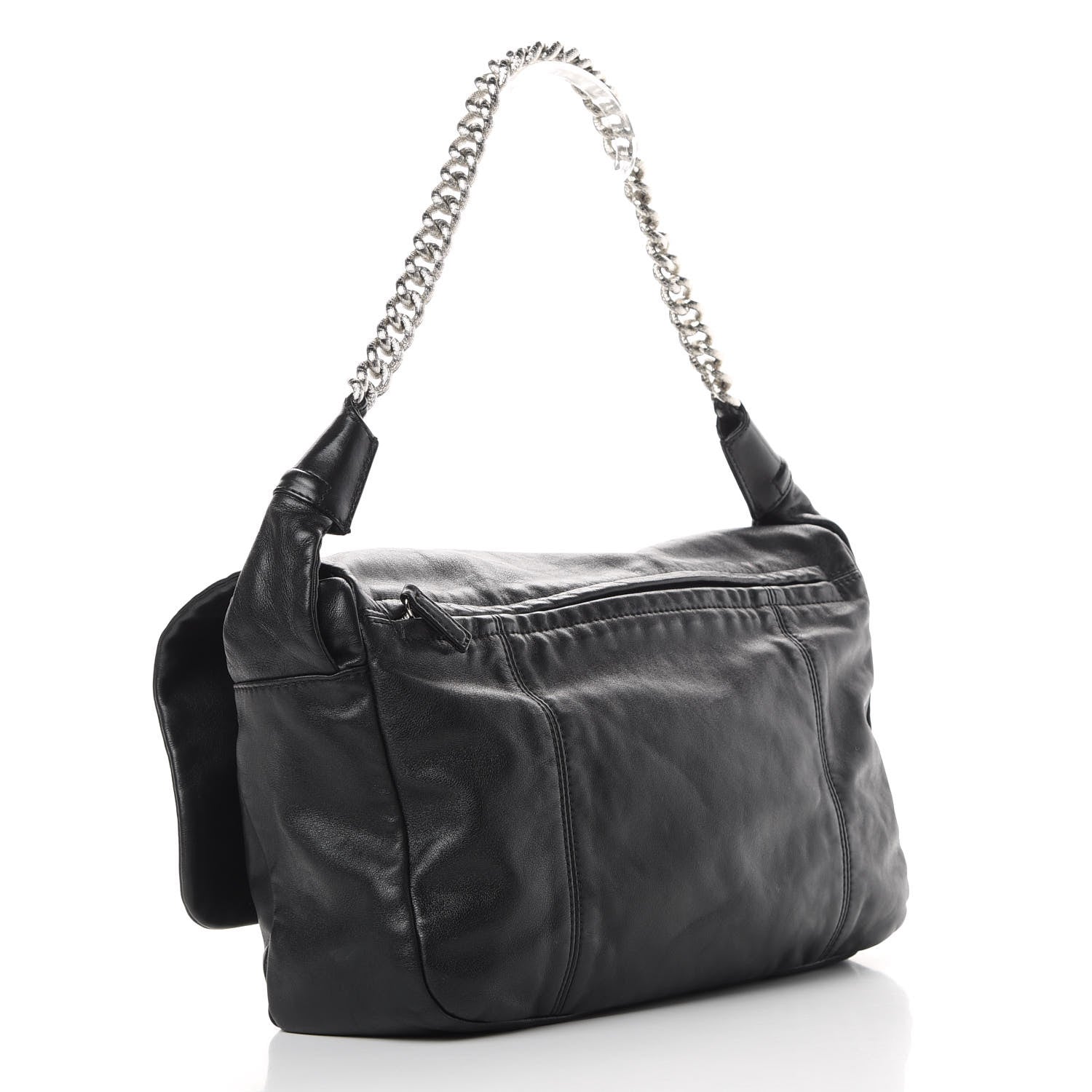 Chanel Lambskin Rodeo Drive Flap Black 3 of 12