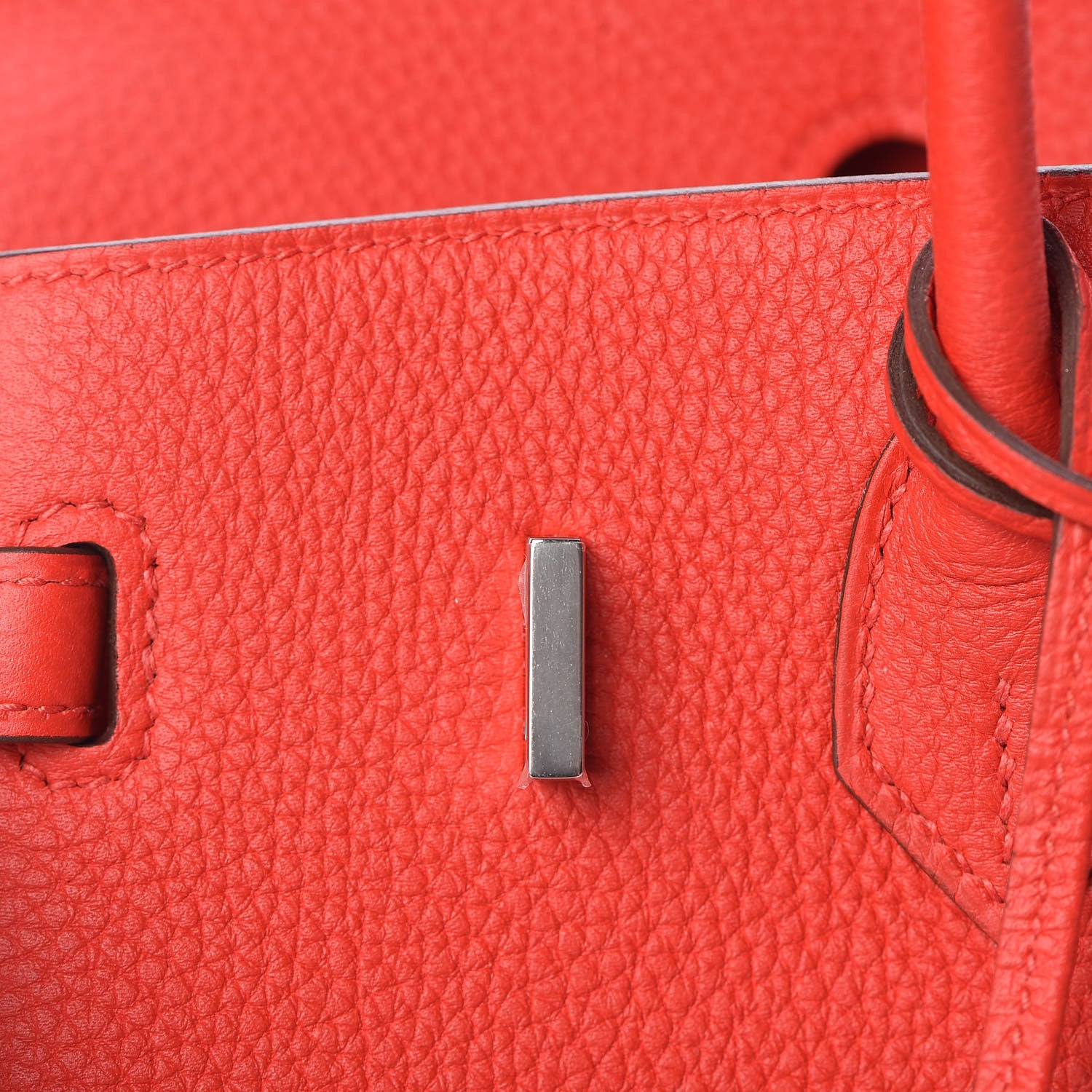 Hermes Togo Birkin 25 Rouge De Coeur 15 of 39