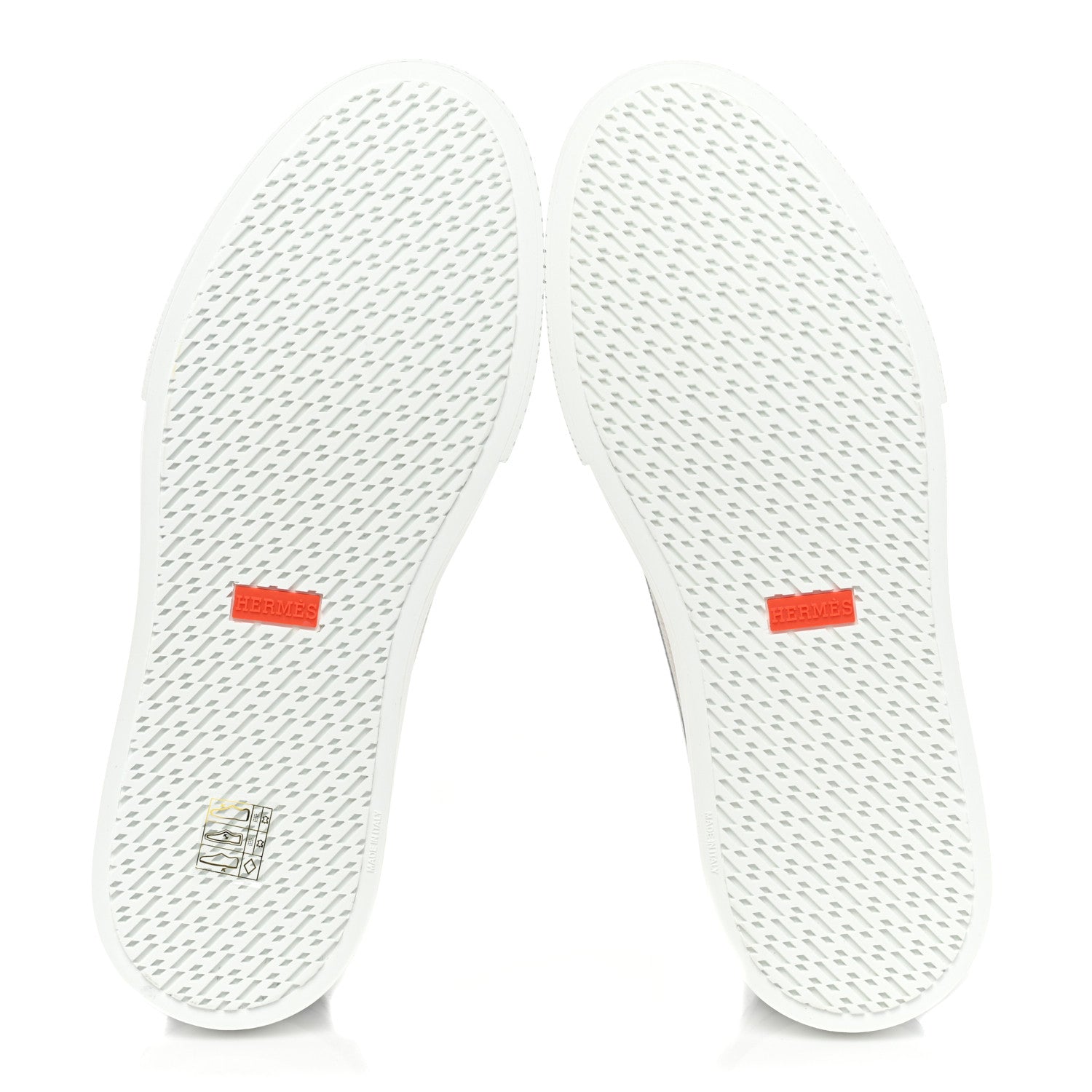 Hermes Canvas Calfskin Get Sneakers 40 Prunoir Blanc 6 of 10
