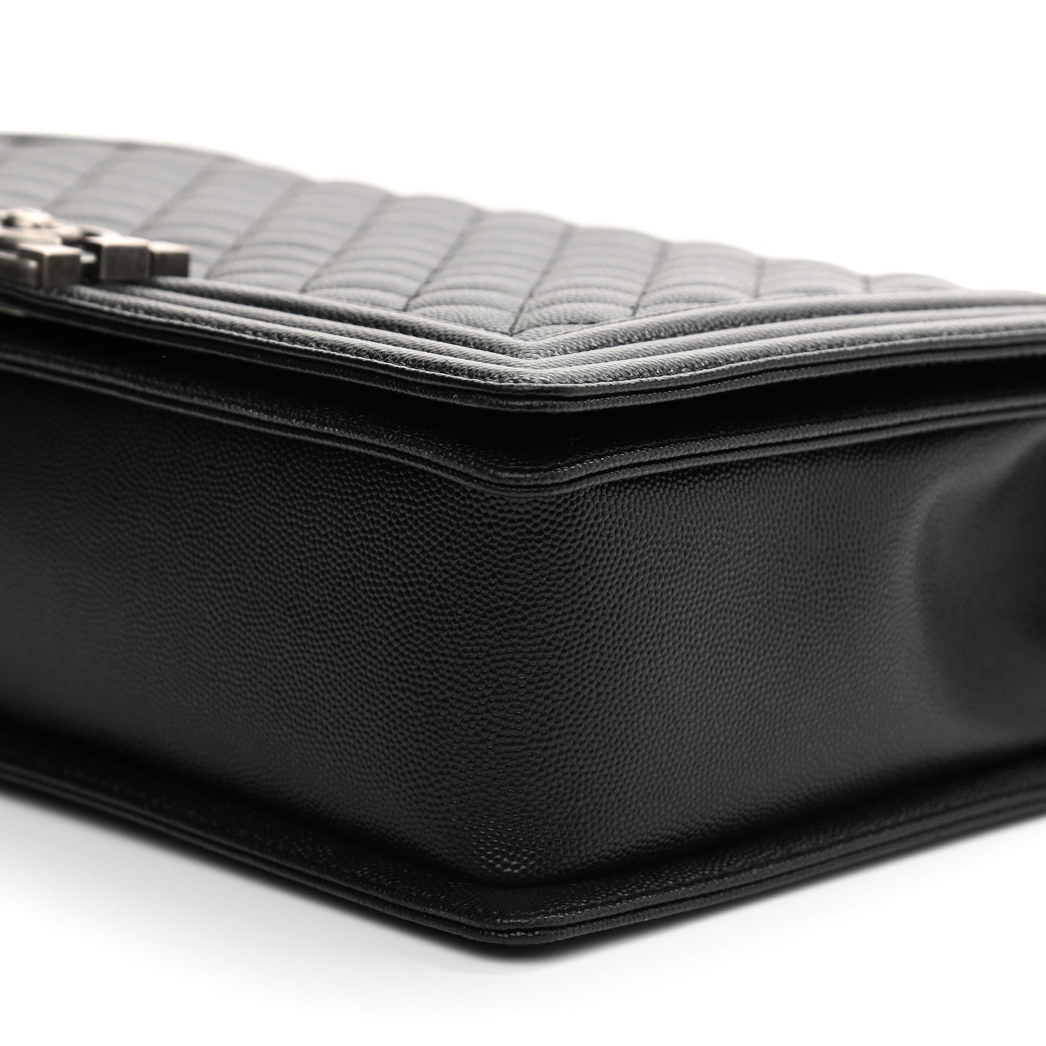 Chanel Caviar Quilted Large Boy Flap Black 10 of 11