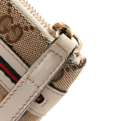 Gucci Monogram Mayfair Wristlet Off White 10 of 11