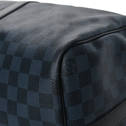 Louis Vuitton Damier Cobalt Keepall Bandouliere 45 8 of 12