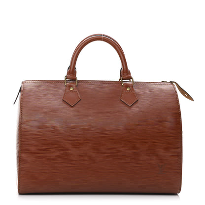 Louis Vuitton Epi Speedy 30 Kenyan Fawn 1 of 12