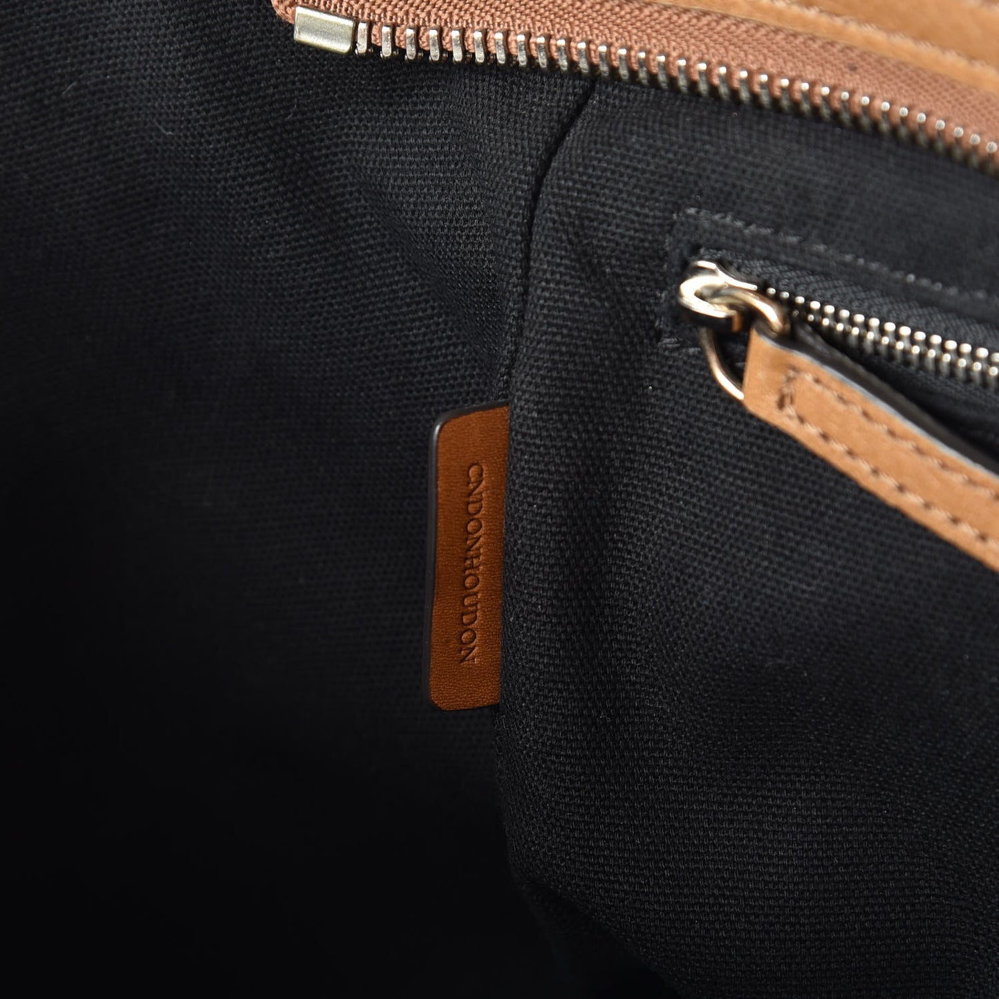 Mega Check Grained Calfskin Medium Harcourt Satchel Saddle Brown