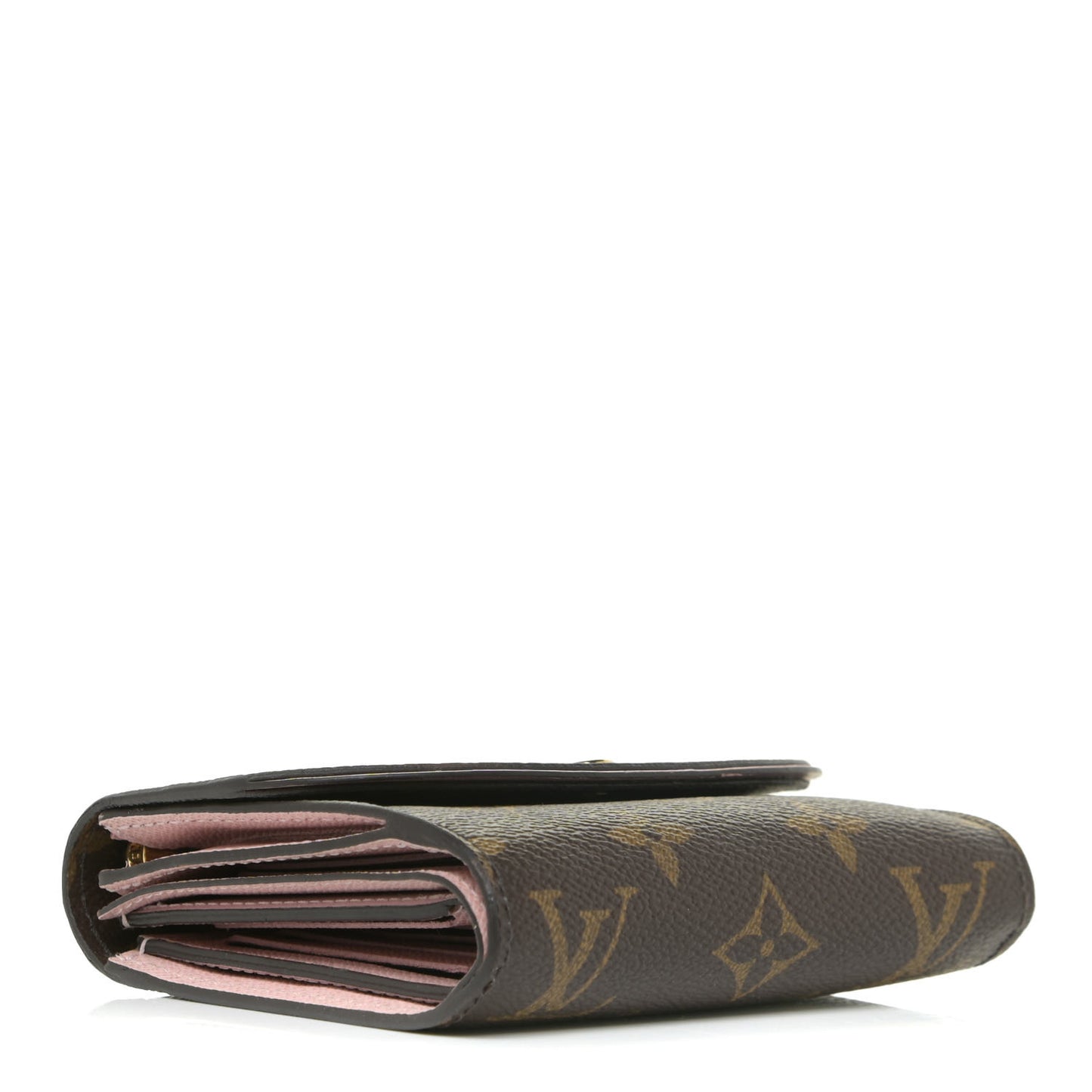 Monogram Ariane Compact Wallet Rose Ballerine