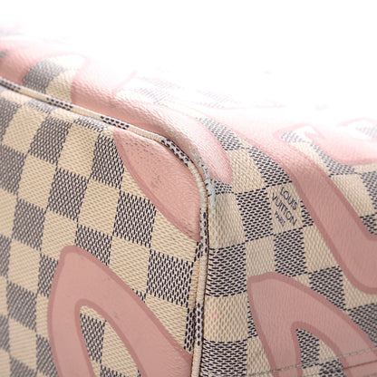 Louis Vuitton Damier Azur Tahitienne Neverfull MM 14 of 18